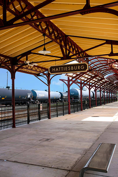 View of the Hattiesburg Train Depot
